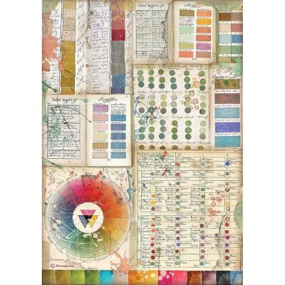 Stamperia Atelier Reispapier - Pantone Charts